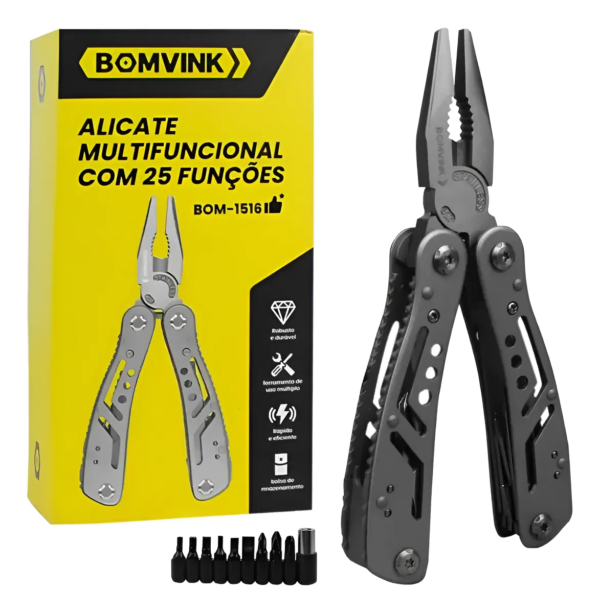 imagem Alicate Canivete Muntifuncional 25 Funções